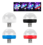/EA/4-pack USB Partyljus Bil Atmosfärsljus Discoljus Hot Field Jump DJ Discokula Scenlampa