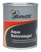 Målning - ALBRECHT - Aqua-Betonsiegel - 750 ml - Grå - Akryl - Matt