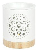 Something Different Mandala Oljebrännare En Storlek Vit/Brun White/Brown One Size