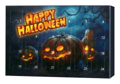 QQ-25-26 Gotisk skräck adventskalender blind box Halloween nedräkningskalender blind box