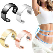 Lymfdränageringsring, 4 st Lymfdränage Terapeutisk Magnetisk Ring, Smärtlindring & Minska Trötthet