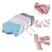 4-pack Ultra Mjuka Badsvampar för Kropp och Dusch - Supermjuk Exfolierande Badsvamp - Spa-skrubb