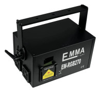 Laserprojektor, animeringseffekter, användarvänlig programvara,30kpps galvo scanner, 6w rgb laser