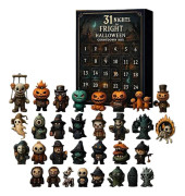 31 nätter av skräck Halloween nedräkningslåda 2025 Halloween adventskalendrar