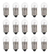 50 pcs Small Light Bulbs Electric Experiment Lamp Flashlight Bulb 1.5V