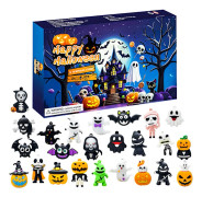 2025 Halloween blind box skräckspöke nedräkningskalender