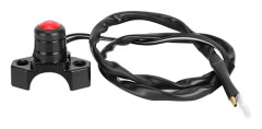 Motorcykel Motorstyrningsknapp, Universell Motorcykel Stopp Start Dödarknapp CNC-bearbetad Billet Aluminium Switch Kropp,
