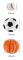Basebollleksaker för småbarn 1 st 12 cm Plysch Basebollform Leksak Perfekt för barn Sport Pedagogiska aktiviteter-Perfekt
