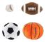 Basebollleksaker för småbarn 1 st 12 cm Plysch Basebollform Leksak Perfekt för barn Sport Pedagogiska aktiviteter-Perfekt