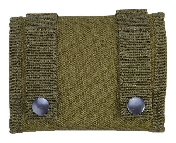 12 Rundor Patronhållare Gevär Nylon Ammunitionspåse Ficka Kulhållare Fodral (Armégrön)