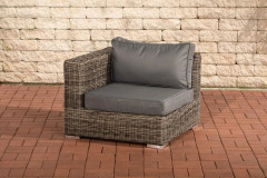 Sidoelement höger Ariano 84x84cm järngrå 84 x 84 x 61 cm