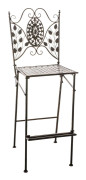 Begona barnstol brons 53x41x113 brons metall metall