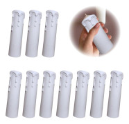 Candle Sleeves for Chandeliers, Chandelier Candle Covers, Candle Sleeve, Drip-Proof Sleeve, Plastic Candle Holder, Candle Sleeve, for Chandeliers Sco