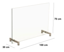Gnistskydd Lauri 100x70 30 x 100 x 50 cm