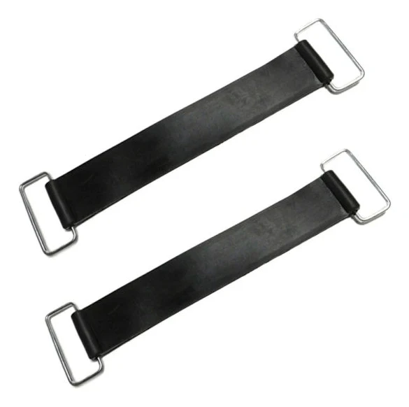2ST Batteri Fast Remhållare Band Elastiskt Bandage[ca]