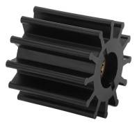 Vattenpump Impeller Ersättning Motorkylning Vattentransfer Koppar Och Gummi Tåligt Gummimaterial Splinesdrift Mässingsnav För Länsvattenpumpning