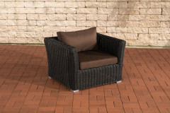 Mandal fåtölj terrabrun 80 x 91 x 61 cm 3
