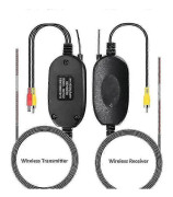 2.4G Trådlös Backkamera Bil Trådlös Sändare Mottagare 12V