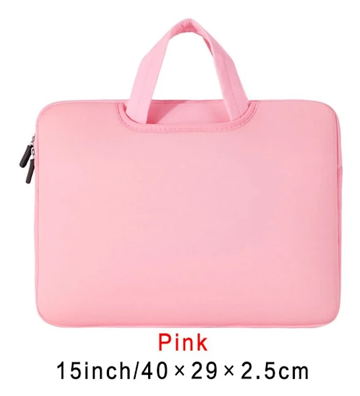 11 13 14 15 15,6 tums laptopväska för laptop MacBook rosa 15 tum