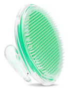 Exfolierande kroppsskrubb, borste för lindring av rakfinnar + behandling av inåtväxande hårstrån - Hudexfolierare för kroppsrakning, irritation - Kroppsexfolierande skrubber
