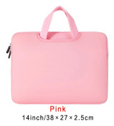 11 13 14 15 15,6 tums Laptopväska För Laptop MacBook rosa pink