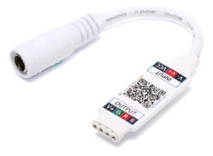 RYI-IC Wifi Bluetooth Kontroller DC 24V Ljusremskontroll Vit