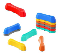 Balansstenar för barn, sensorisk träning, hållbar plastdesign,MULTI