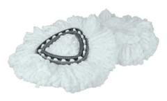 vhbw 2x Moppdukar kompatibla med Vileda Easy Wring & Clean, Turbo Easy Wring Mopp - Ersättningshuvud, Mikrofiber