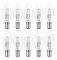 10-pack B15d Halogenlampor, Dimbar 42w C35 Halogen Ljuslampa 42w B15d