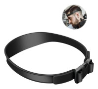 Böjd hårstylingremsa och fade-positioneringskam Justerbara frisörinstruktioner Rakmall