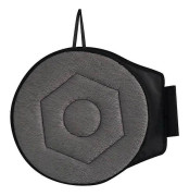 360° Roterande Sittdyna, 40 cm Sittdyna för Bil, Vridbar Sittdyna för Äldre, för Hem, Kontorsstolar Röd[D] Gray