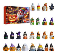 Halloween Nedräkningskalender 24 Överraskningar Färgglad Blind Box Festlig Presentuppsättning