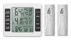 Uppgraderad Version Trådlös Kylskåps Frysskåpstermometer