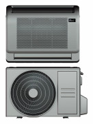 ELL Solid 9 air/air heatpump 5.5kW 120 m² Dark