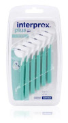 Tandtråd - tandpetare Interprox - DEN007 - Plus Micro - 9723970 - Interdentalborstar - Blister med 6 - Grön