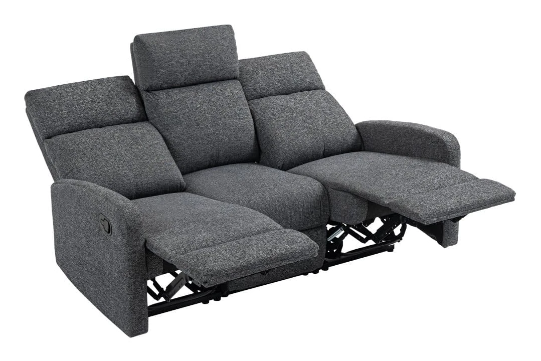3-sitssoffa, 161x91x98 cm, grå