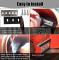 Snow Blower Impeller Modification Kit - 3/8 inch 3-Blade Universal, For Modifying 2-Stage Machine