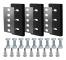 Snow Blower Impeller Modification Kit - 3/8 inch 3-Blade Universal, For Modifying 2-Stage Machine