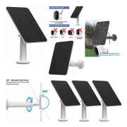 Solcellsladdare för Arlo Ultra/Ultra 2/Pro 3/Pro 4/Pro 3 Floodlight/Go 2 4wl Hög kvalitet