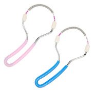 Manual Hair Removal Spring for Women 2 Pcs Portable Facial Epilator Hair Removal Tool