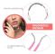 Manual Hair Removal Spring for Women 2 Pcs Portable Facial Epilator Hair Removal Tool