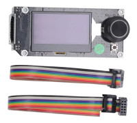 3D-skrivare LCD Smart Display Skärmkontroll Delar för MKS MINI12864 V3 Sätt i Minneskort Frontstil