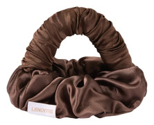 Lenoites Blowout Tie in Mulberry Silk Small Brown
