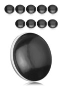 10 st Magnetiska Duschdraperityngder, Förhindrar att Utomhusdraperier Blåser Runt, Perfekt för Draperier