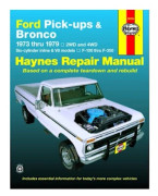 Ford pick-ups F-100-F-350 & Bronco (1973-1979) Haynes Repair Manual (USA) (häftad, eng)