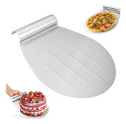 TULEBOLIAN Pizzaspade i rostfritt stål 34x28 cm bricka med handtag