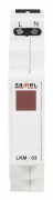 Zamel Nätindikator 230V LED röd LKM-03-10 (EXT10000044)