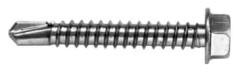 SJÄLVBORRANDE SKRUV MED SEXKANTHUVUD HWH 4,8*13MM KG - 530 4,8*13KG