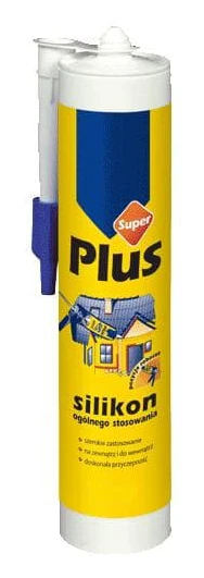 SILIKON SUPER PLUS 280ML SVART - SIL U SU CZ