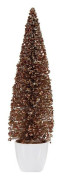 Julgran Stor 10 x 38 x 10 cm Gyllene Brons Plast